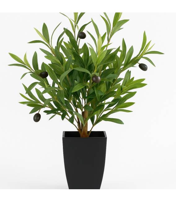 Dirbtinis augalas OLIVE TREE 45x68 žalias