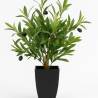 Dirbtinis augalas OLIVE TREE 45x68 žalias