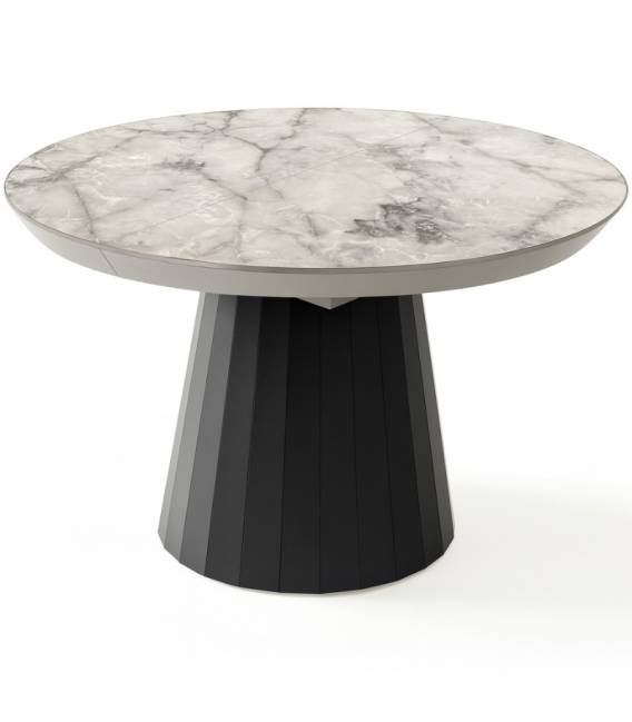 Išskleidžiamas stalas JAZZ Ø130(230) marmol