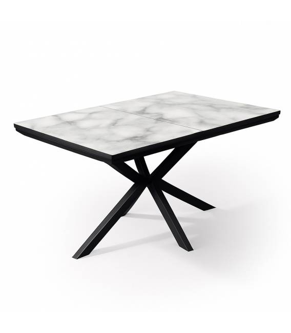 Išskleidžiamas stalas SHOT 135(215)x90 marmol