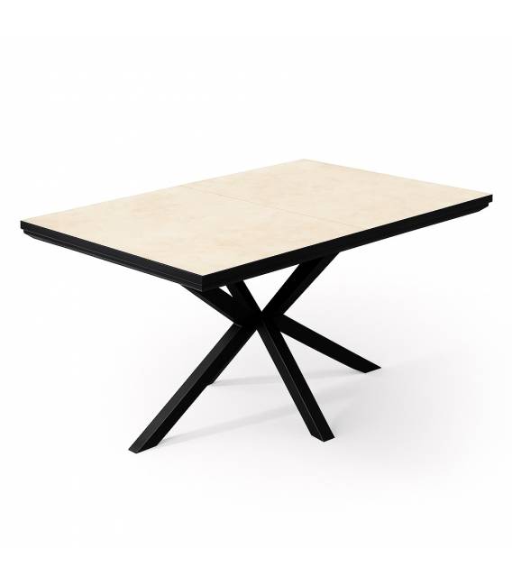 Išskleidžiamas stalas SHOT 135(215)x90 silves