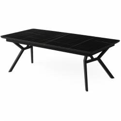 Išskleidžiamas stalas PAPAYA 162(228)x90 sonata/ black