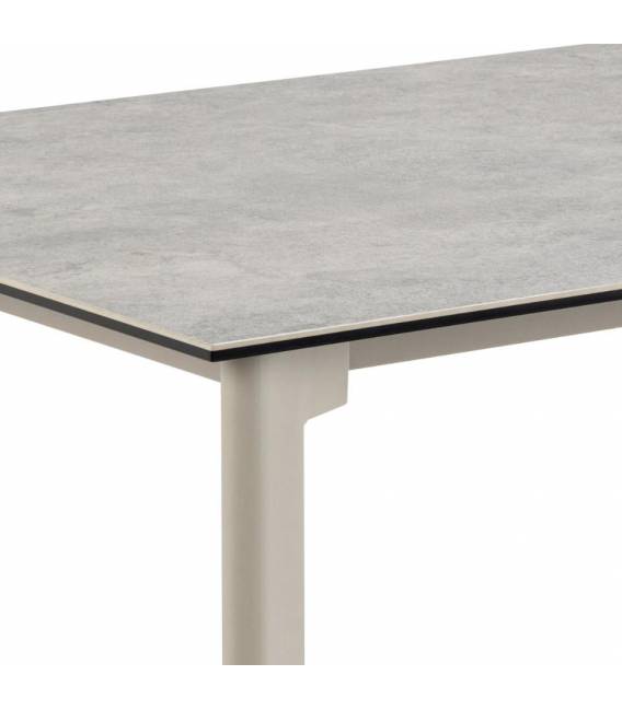 Stalas PALERMO 160x90 pilkas