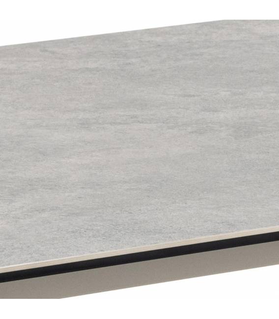 Stalas PALERMO 160x90 pilkas