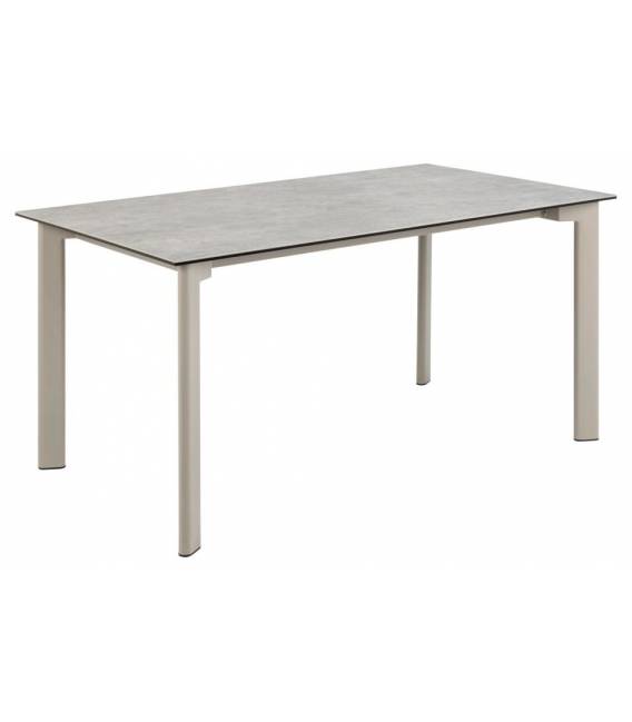 Stalas PALERMO 160x90 pilkas