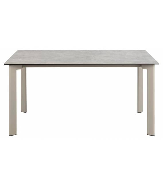 Stalas PALERMO 160x90 pilkas