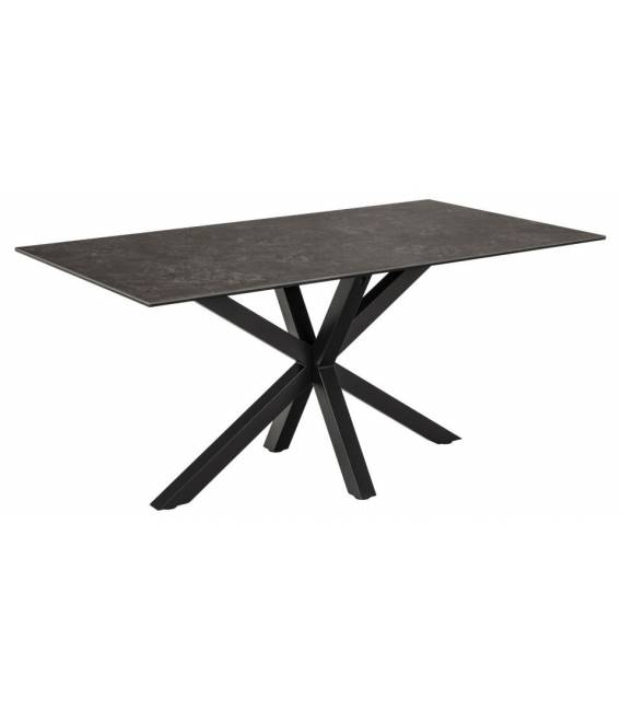 Stalas TERRY 160x90 pilkai rudas