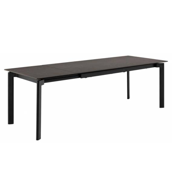 Išskleidžiamas stalas HURON 180(240)x90x76 pilkai rudas