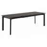 Išskleidžiamas stalas HURON 180(240)x90x76 pilkai rudas