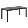 Išskleidžiamas stalas HURON 180(240)x90x76 pilkai rudas