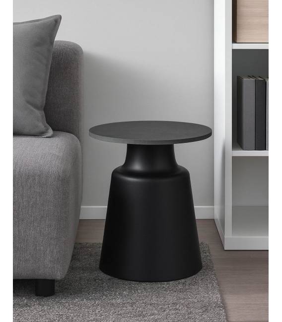 Šoninis staliukas NEILL Ø45x38 juodas