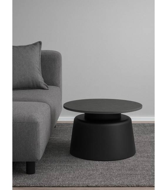 Kavos staliukas NEILL Ø70x36 juodas