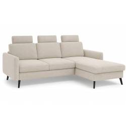 Minkštas kampas FARO 243x175 pilkšvas