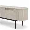 TV spintelė TEMPO 206x42 traverten / black