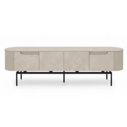 TV spintelė TEMPO 206x42 traverten / black