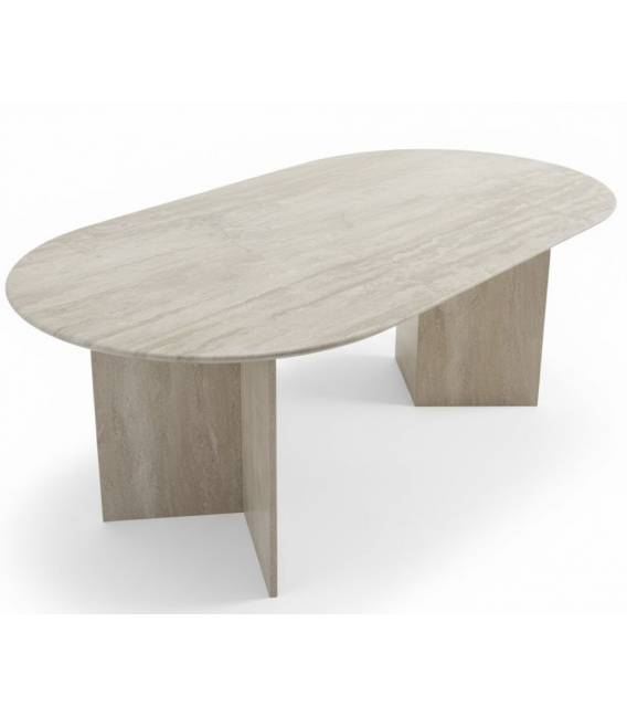 Stalas CALISTO 200x100 rusvas