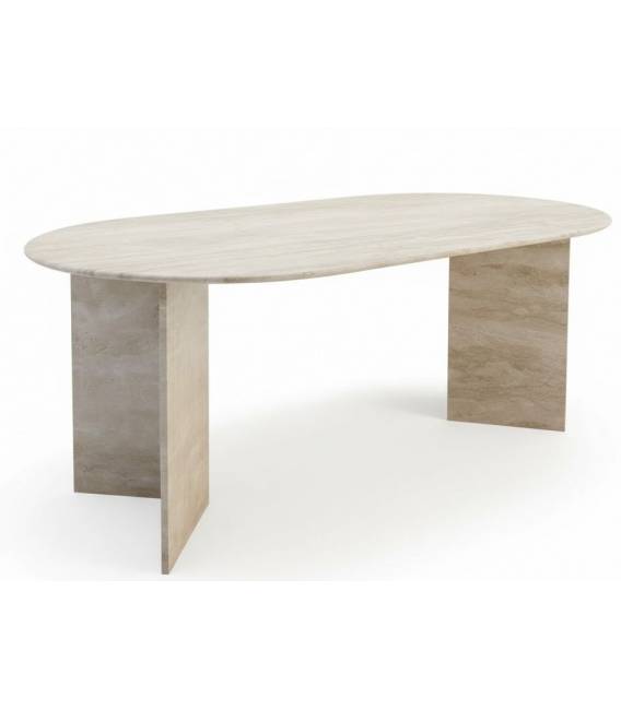 Stalas CALISTO 200x100 rusvas