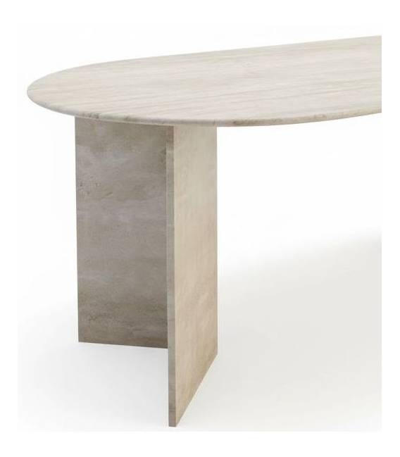 Stalas CALISTO 200x100 rusvas