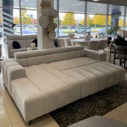 Minkštas kampas RAGUSSO 284x179 smėlio