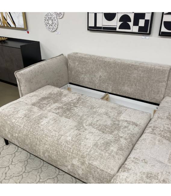 Minkštas kampas LARI 290x160 rusvas