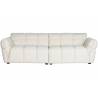 Sofa MILANO 260x108 balta
