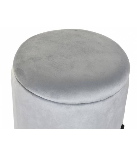 Pufas VELIA Ø44 pilkas