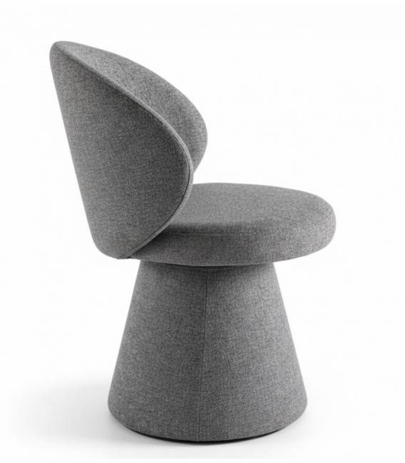 Krėsliukas ENNA pilkas/sukasi