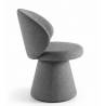 Krėsliukas ENNA pilkas/sukasi