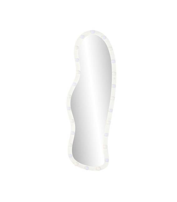 Veidrodis LUMINA 57x167 baltas/LED