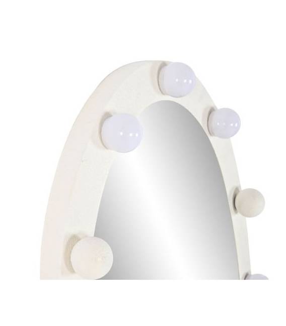 Veidrodis LUMINA 57x167 baltas/LED