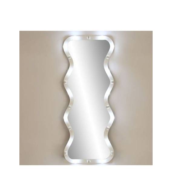 Veidrodis LUMINA 67x167 baltas/LED