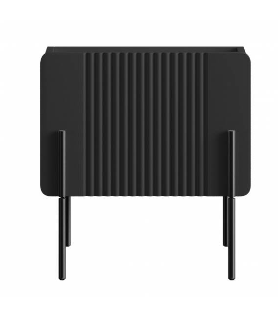 Naktinė spintelė MALMI 45x42 juoda