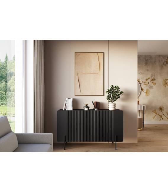 Komoda MALMI 150x42 juoda