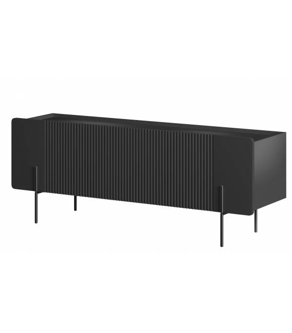 TV spintelė MALMI 150x42 juoda