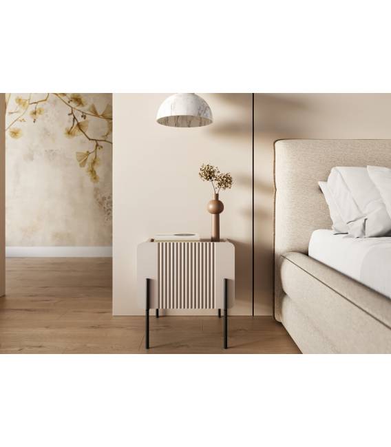 Naktinė spintelė MALMI 45x42 kašmyro