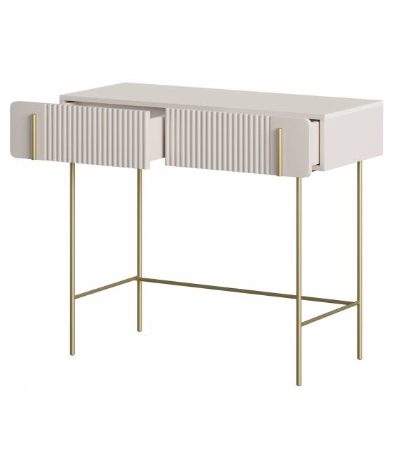 Konsolė MALMI 100x42 kašmyro/auksinės kojos