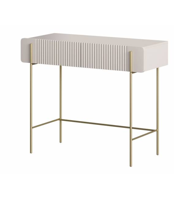 Konsolė MALMI 100x42 kašmyro/auksinės kojos