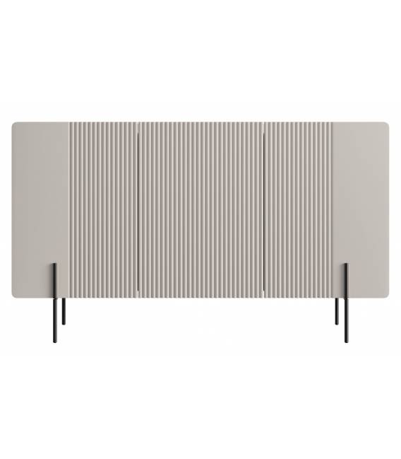 Komoda MALMI 150x42 kašmyro/juodos kojos