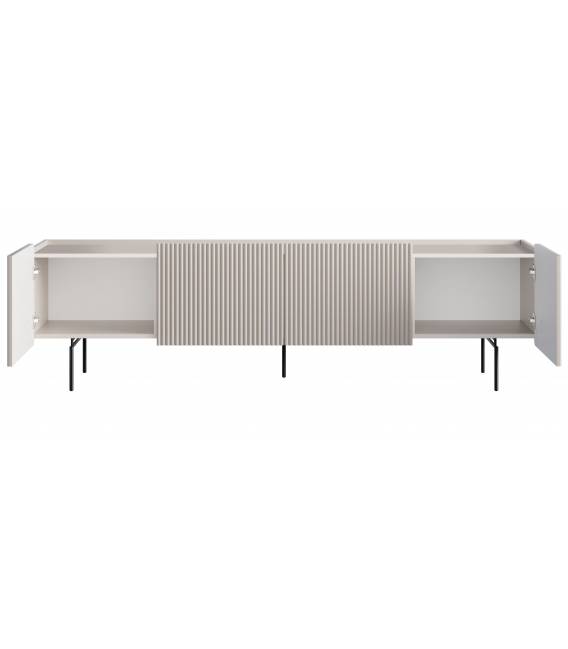 TV spintelė MALMI 200x42 kašmyro/juodos kojos