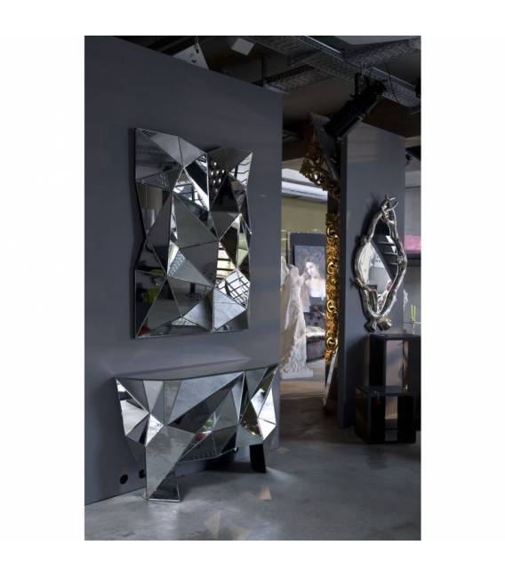 Veidrodis PRISMA 140x105 sidabrinis