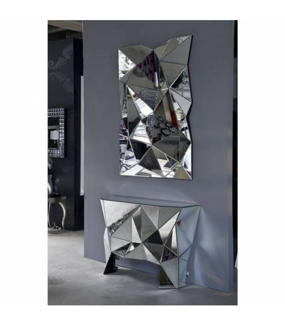 Veidrodis PRISMA 140x105 sidabrinis