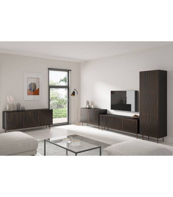 TV spintelė TIRO 161x38 marga