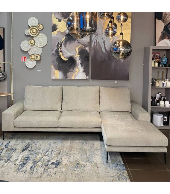 Minkštas kampas HAMPTON 305x185 rusvas