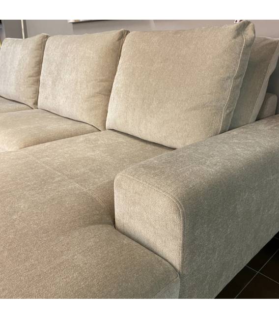 Minkštas kampas HAMPTON 305x185 rusvas