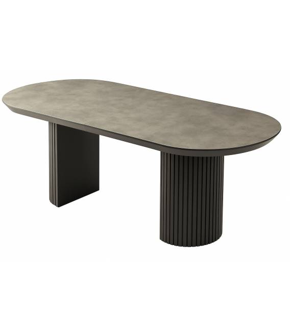 Išskleidžiamas stalas TEMPO 206(286)x103 retro gumus