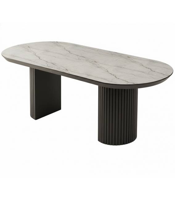 Išskleidžiamas stalas TEMPO 206(286)x103 lagina lack