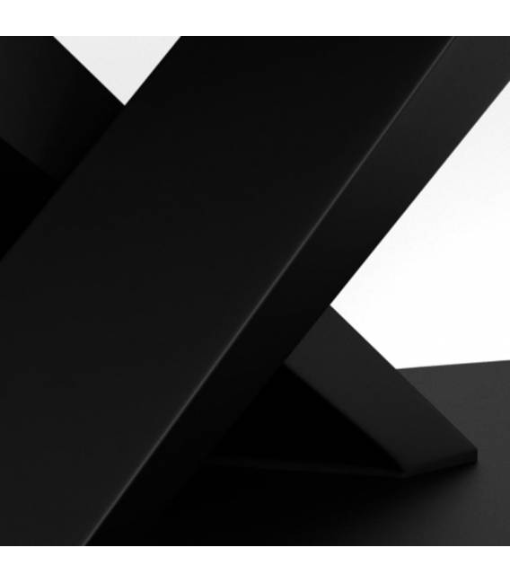 Išskleidžiamas stalas 025180 160(240)x90 rudas/juodas