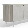 Komoda TEMPO 206x42 traverten / cream
