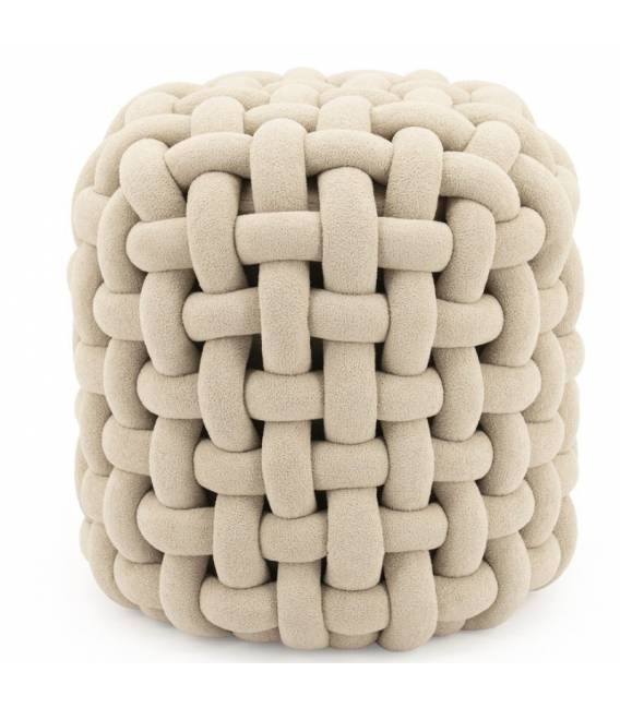 Pufas POOFIE 44x44 beige