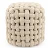 Pufas POOFIE 44x44 beige